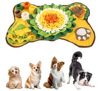 harupink Tapis à renifler pour chien, jouet à renifler, jouet interactif pour chien, avec couineur, tapis d'entraînement pour chiots avec dessous antidérapant, tapis de jeu pour toutes les races de
