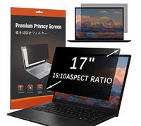 HaruYo Amovible Filtre de Confidentialité Premium pour 17 Pouces, Privacy Anti Espion Filtre, Anti-Lumière Bleu Film de Protection pour Ordinateur Portable 17" 16:10