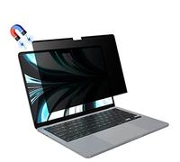 HaruYo Magnétique Filtre de Confidentialité Premium pour MacBook Air 13.6" M2 2022, Filtre Anti-Lumière Bleu Revêtement Anti-Reflet, MacBook Privacy Filter, Marche/Arrêt Facile