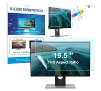 HaruYo Protection D'écran Premium pour Ordinateur/Moniteur 19.5 Pouce 16:9, HD Anti-Lumière Bleu Filtre de Protection, Anti-Reflet Film Mat Protector pour Moniteur 19.5" 16:9(433 * 240mm)