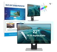 HaruYo Protection D'écran Premium pour Ordinateur/Moniteur 22 Pouce 16:9, HD Anti-Lumière Bleu Filtre de Protection, Anti-Reflet Film Mat Protector pour Moniteur 22" 16:10 (475 * 297.5mm)