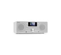Harvard chaîne compacte radio Internet/DAB+ et FM lecteur CD Bluetooth blanche
