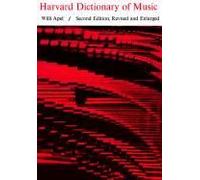 Harvard Dictionary Of Music