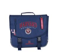 Harvard University - Cartable Scolaire 38 Cm - Bleu Marine - 2 Compartiments - Primaire Bleu S