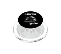 Harvest Crew Moissonneuse-batteuse Agriculteur Champs Cultures PopSockets PopGrip pour MagSafe