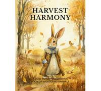 Harvest Harmony: A Cosy Autumn Colouring Book of Woodland Animals