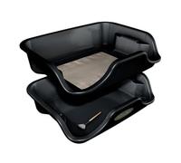 Harvest-More TrimBin - Kit de coupe pour plantes avec tamis à pollen - Passoire sèche à mailles fines de 150 microns - Pour herbes, fleurs, etc. - Noir