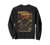 Harvest of Horror Farm Affiche Vintage Halloween Sweatshirt