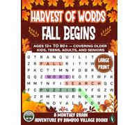Harvest of Words: Fall Begins: Celebrate Labor Day & Autumn's Arrival with Cozy Word Hunts