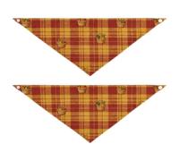 Harvest Panier à carreaux doux et léger pour animal domestique 2 pièces pour usage quotidien 63,5 x 22,9 cm 20,3 cm