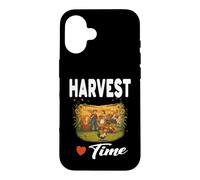 Harvest Time Agriculture Ouvriers agricoles Fermier Animaux de Campagne Coque pour iPhone 16