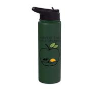Harvest Time Apple Orchard Apple Pickking Day Apple Crew Stainless Steel Insulated Water Bottle