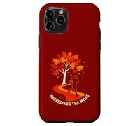 Harvesting The Miles Automne Running Jogger Automne Saison Art Coque pour iPhone 11 Pro