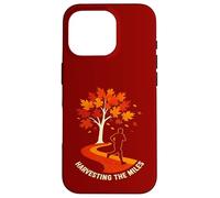Harvesting The Miles Automne Running Jogger Automne Saison Art Coque pour iPhone 16 Pro