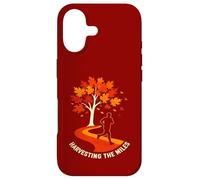 Harvesting The Miles Automne Running Jogger Automne Saison Art Coque pour iPhone 17
