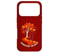 Harvesting The Miles Automne Running Jogger Automne Saison Art Coque pour iPhone 17 Pro