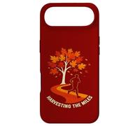 Harvesting The Miles Automne Running Jogger Automne Saison Art Coque pour iPhone Air