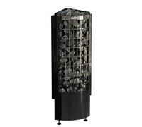 Harvia Cilindro Corner 9,0 kW | Nécessite une Unité de Commande Externe, Acier Noir| PCC70E