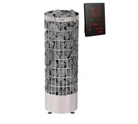 Poêle Électrique Harvia Cilindro XE Steel 6.8 kW | PC70XE