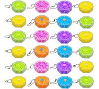 Harxin Cadeaux de Fête pour Enfants, 24 Pièces Cubes Casse-Tête, Mini-Jeux de Labyrinthe Mignons, Piñatas, Sacs Cadeaux, Cadeaux de Retour pour Filles et Garçons