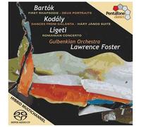 Hary Janos Suite First Rhapsodie, Two Portraits Concerto Roumain