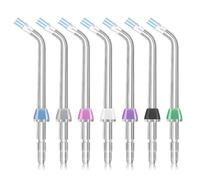 HARY Lot de 7 embouts de rechange pour hydropulseur Waterpik, compatibles avec Waterpik Flosser WP-100 WP-250 WP-450 WP-560 WP-660, nettoyage en profondeur entre les dents