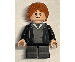 Hary Potter LEGO Minifigure Ron Weasley Robe De Poudlard Minifig 76390 Rare