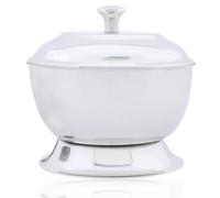 Haryali London Acier Inoxydable Fabriqué Savon de Rasage Bol avec Couvercle. Parfait à Garder Votre Savon Sécurité