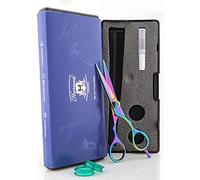 Haryali London Ciseaux de coiffeur professionnels de 14 cm avec bords tranchants et boîte cadeau
