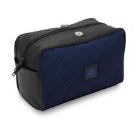 Haryali London Grande Trousse de Toilette en Cuir résistant à l'eau pour Homme, Trousse de Toilette de Voyage, Trousse de Rasage, Trousse de Toilette, Organisateur de Maquillage, Bleu, Trousse de