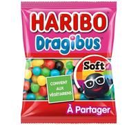 HARYBO - Bonbons Dragibus Soft, Plaisir Fruité Fondant en Assortiment Coloré (Paquet 300g) - Lot de 4 - vendu par Lot