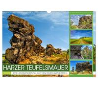 Harzer Teufelsmauer - Juniwanderung (Wandkalender 2026 DIN A3 quer), CALVENDO Monatskalender: Impressionen aus dem Naturschutzgebiet Teufelsmauer, ... sagenumwobenen Felsformation im Harz.