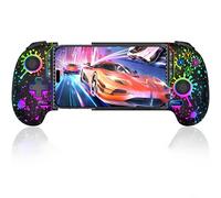 HASACOOL Manette de téléphone portable pour iPhone, manette pour Android avec joystick à effet Hall Effect, prise en charge Xbox Cloud/MFi Apple Arcade/Call of Duty/Roblox (encre)