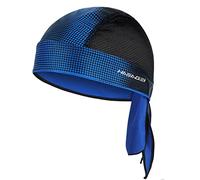 HASAGEI - Casquette bandana pour hommes et femmes - Bonnet de cyclisme - Élastique - Respirant - Anti-transpiration - Séchage rapide - Sport - Bonnet d'été, bleu, taille unique