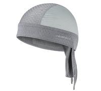 HASAGEI - Casquette bandana pour hommes et femmes - Bonnet de cyclisme - Élastique - Respirant - Anti-transpiration - Séchage rapide - Sport - Bonnet d'été, gris, taille unique