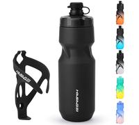 HASAGEI Porte-Bouteille d'eau de vélo avec Bouteille de 710 ML, Durable, Anti-Fuite, Design antidérapant, léger et Universel pour Accessoires de vélo de Montagne/Route