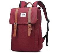 HASAGEI Sac à Dos, Sac a Dos Scolaires Multi-fonction Rétro Peut être Placé PC Portable 15,6 Pouces, Sac à Dos à Rabat pour Hommes et Femmes Adapté aux Adolescents, L'école, Travail, Voyages Loisir