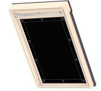 HaSaiBaby Store Enrouleur Occultant sans Percage Rideau Occultant Complète avec Ventouses Store Occultant Fenetre Isolation Thermique Anti UV pour n'importe Quelle fenêtre Le Noir 36x58cm