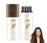 HASAIKA® Bâton de Coloration Instantanée avec Peigne Intégré, Peigne de Teinture de Cheveux Blancs, couvre les cheveux gris, résistant à l'eau et à la sueur (Brun foncé)