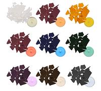 HASAIKA® Colorant de Cire Bougie, Teinture pour Bougie, Flocons de Colorant, 9 Couleurs pigment bougie teinture Chips de Couleur en Cire pour DIY Fabrication de Bougies