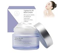HASAIKA® Crème Pour Le Cou Raffermissante Et Liftante, Crème Raffermissante Pour Le Cou qui lisse les ridules et améliore l'apparence de la peau relâchée et affaissée (50ml)