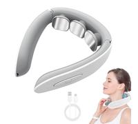 HASAIKA® Masseur Cervical de Massage, Masseur de Cou Impulsions Électromagnétiques, Mode 6 vitesses, avec 9 niveaux d'intensité réglables, adapté à une utilisation à la maison, au bureau