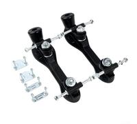 Hasaller 1 paire de plaques de patinage à roulettes en plastique PP pour quad - Plateau de roue légère - Plaque de patinage à roulettes avec pivot en acier et camion en aluminium (taille 43-44)