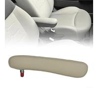 Hasaller Accoudoir intérieur avant gauche droit beige pour Fiat 500 2016-2019 Pièce de rechange compatible avec 6BV31KRLAA 6BV48KRLAA Matériau PU Accessoire intérieur automobile (droite)