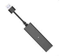 Hasaller Adaptateur de caméra VR USB 3.0 pour connexion casque PS VR à console en plastique ABS noir compact et accessoire de jeu pour PlayStation 5