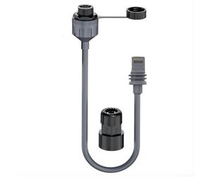 Hasaller Adaptateur Ethernet Mini Ethernet IP68 Étanche Convertisseur Extension Réparation Coupleur Powerline Network Adapters pour Starlink V3 Dish and Router