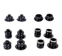 Hasaller Adaptateur pour moyeu de vélo à dégagement rapide convertit les moyeux de vélo QR Quick Release Thru Axle Adapter Converter End Cap 9151012 (12 x 142 mm)