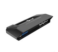 Hasaller Affichage tête haute HUD OBD2 avec compteur de vitesse, température de l'eau, jauge de tension pour voitures américaines après 2004 et modèles mondiaux après 2008 Noir