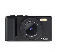 Hasaller Appareil photo numérique 64 MP 4K pour la photographie avec zoom numérique 16x et écran rabattable à 180 ° pour vlogging selfie, appareil photo compact pour les étudiants, les voyages et la