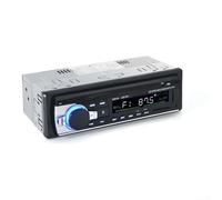 Hasaller Autoradio 60W Voiture Stéréo Musique Lecteur MP3 Blue-tooth FM Audio Musique Stéréo Autoradio Mains Libres Autoradio Voiture Stéréo Single DIN 1 DIN